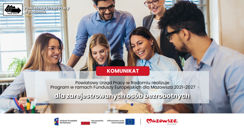 Zdjęcie artykułu Przystępujemy do realizacji nowego projektu w ramach Funduszy Europejskich dla Mazowsza 2021-2027