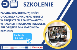 Zdjęcie artykułu Bezpłatne szkolenie z zasady konkurencyjności