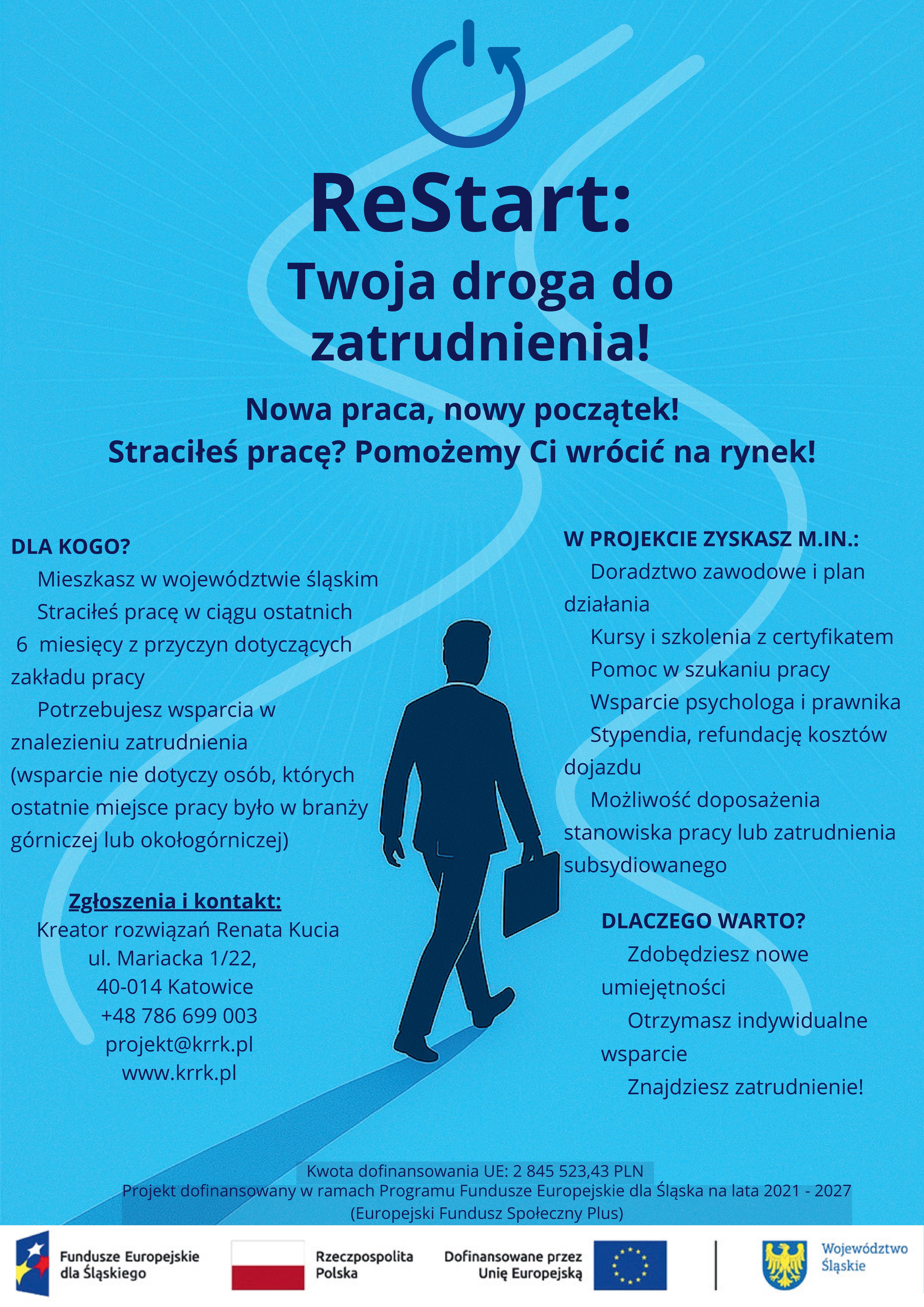Zdjęcie artykułu „ReStart: Twoja droga do zatrudnienia” o nr FESL.05.16-IP.02-0C71/24-002.
