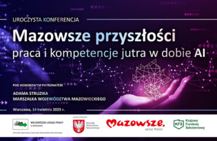 Zdjęcie artykułu Czy Mazowsze jest gotowe na sztuczną inteligencję? Konferencja WUP w Warszawie