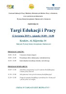 Zdjęcie artykułu Odwiedź nasze stoisko podczas Targów Edukacji i Pracy w Krakowie